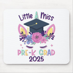 Mousepad Graduação 2 da Pequena Miss Pré-k Formando Pré-Esc