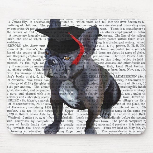 Mousepad Graduação - Bulldog Francês (Frente)
