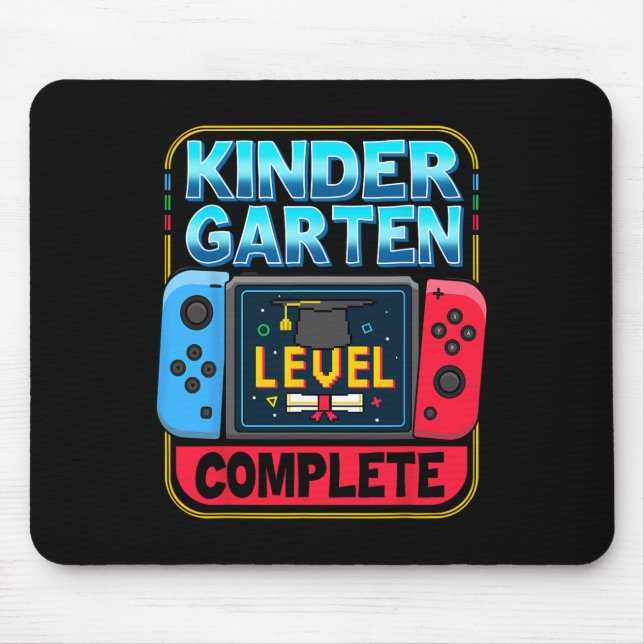 Mousepad Graduação Completa do Nível de Jardim de Infância  (Frente)