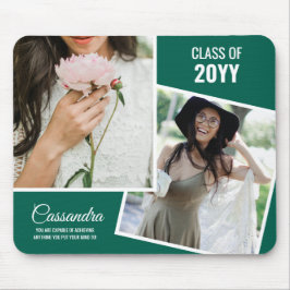 Mousepad Graduação de dois Formandos de fotografia minimali