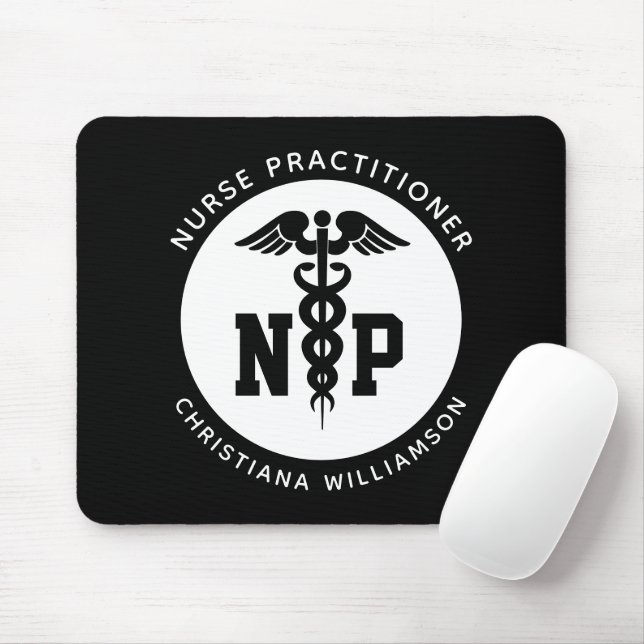 Mousepad Graduação de Enfermeiro NP Personalizado (Com mouse)