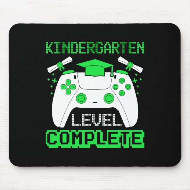 Mousepad Graduação de Nível de Jardim de Infância Completa  (Frente)