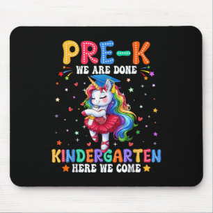 Mousepad Graduação Pré-Escolar 2025 Raparigas Formandos Pré