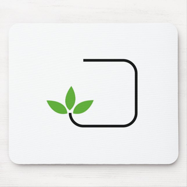 Mousepad Gráfico amigável de Eco (Frente)