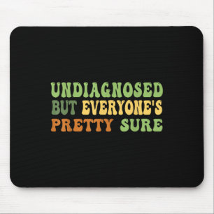 Mousepad Gráfico Autismo Não Diagnosticado Mas Todos Bonito