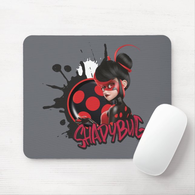 Mousepad Gráfico de Caractere Shadybug Reverso Miraculoso (Com mouse)