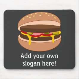 Mousepad Gráfico de Hamburger Personalizável