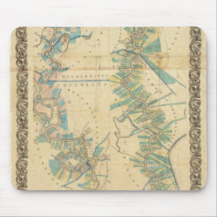 Mousepad Gráfico do Rio Lower Mississippi