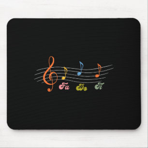 Mousepad Gráfico Do Subtil Musical Fa Ti