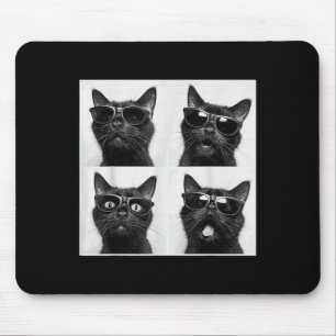 Mousepad Gráfico Engraçado Gato Fotobooth Selfie Funny_5