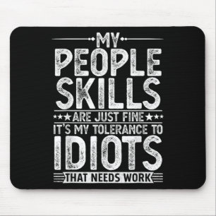 Mousepad Gráfico Engraçado Para Homens Mulheres Adultas Hum