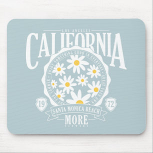 Mousepad Gráfico Floral de Los Angeles California