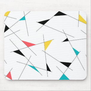 Mousepad Gráfico geométrico moderno, moderno, moderno, si