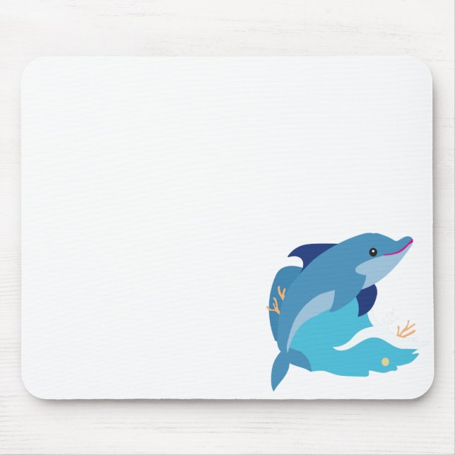 Mousepad gráfico golfinho (Frente)