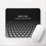 Mousepad Gráfico Monocromático, Designer Gráfico<br><div class="desc">Gráfico monocromático,  Bloco de notas do Designer Gráfico pela Loja de Cartão de visita.</div>