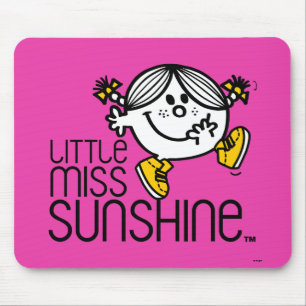 Mousepad Gráfico pequeno da senhorita Luz do sol Walking