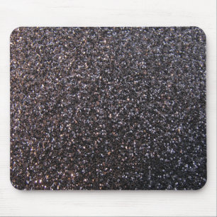Mousepad Gráfico preto do brilho do falso