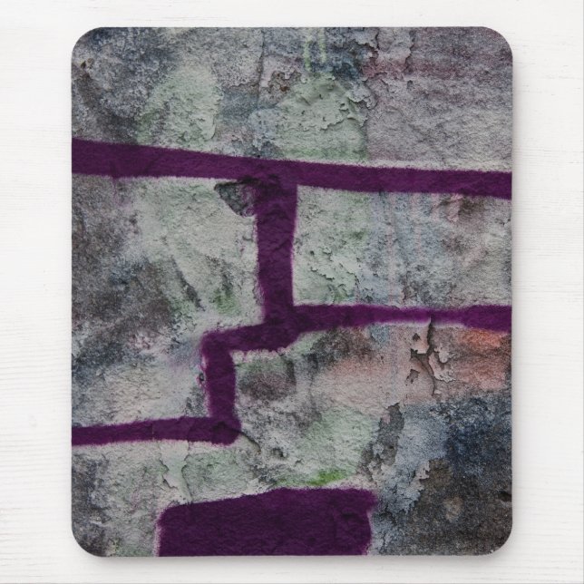 Mousepad grafite roxo abstrato (Frente)