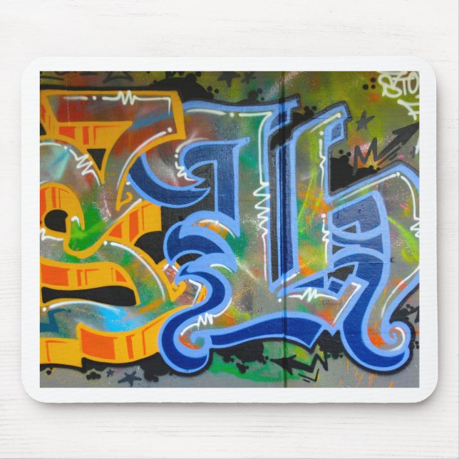 Mousepad Grafite Wall Art (Frente)