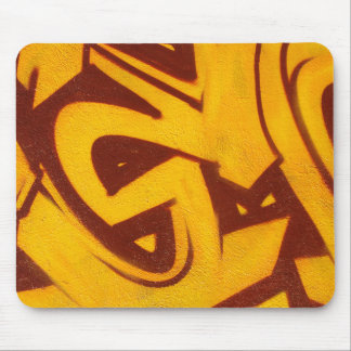 Mousepad Grafites alaranjados