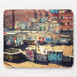 Mousepad Grafites do telhado em Chinatown