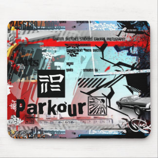 Mousepad grafites Parkour