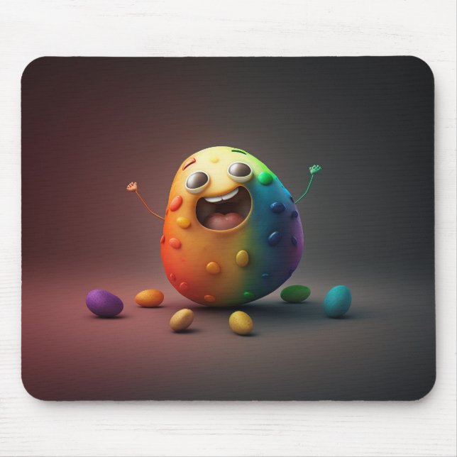 Mousepad Grafo Feliz Fotografia Feliz de Batata (Frente)