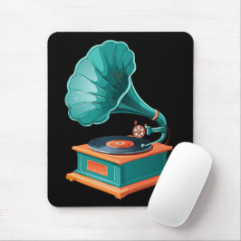 Mousepad Gramofone