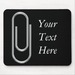 Mousepad grampo de papel gigante