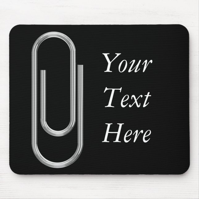 Mousepad grampo de papel gigante (Frente)