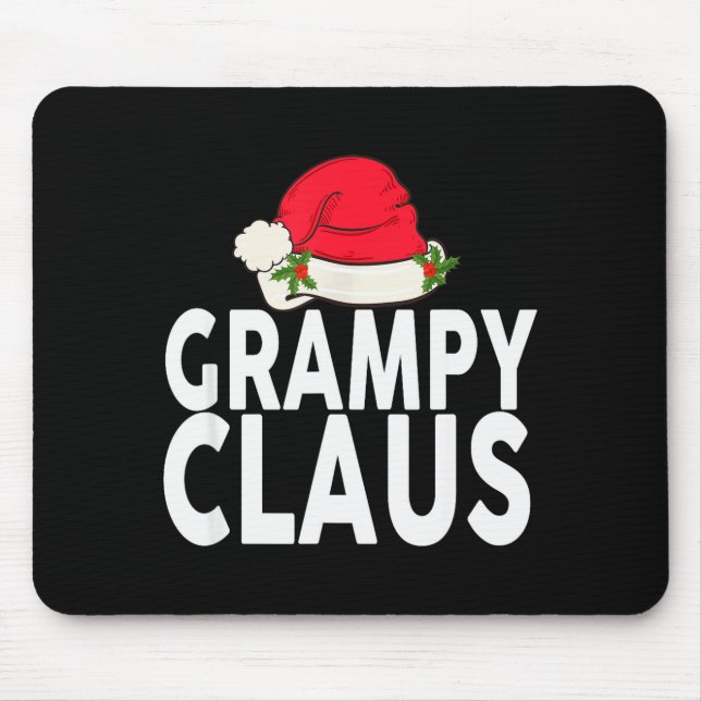 Mousepad Grampy Claus Christmas Family Group Matching Pajam (Frente)