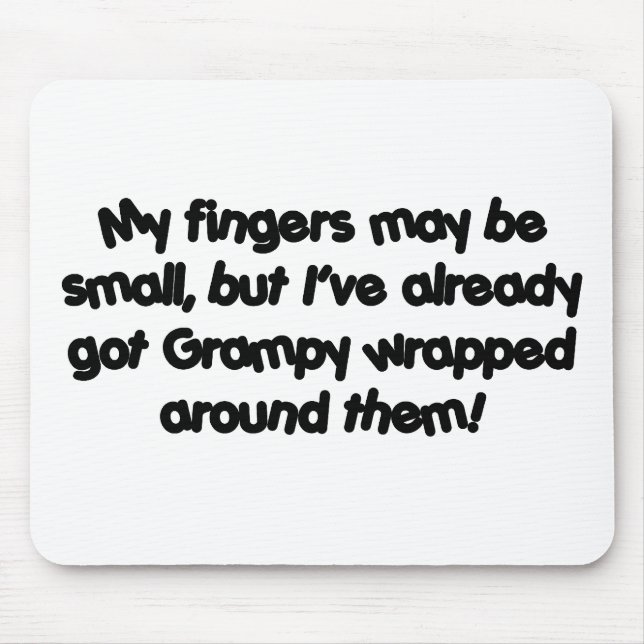 Mousepad Grampy envolvido (Frente)