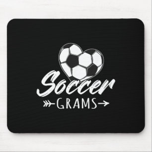 Mousepad Grams de Futebol Correspondente Família Amante de