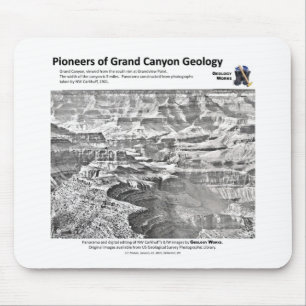 Mousepad Grand Canyon II - Pioneiros da geologia