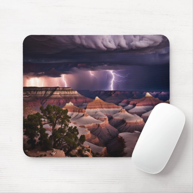Mousepad Grand Canyon Thunderstorm (Com mouse)