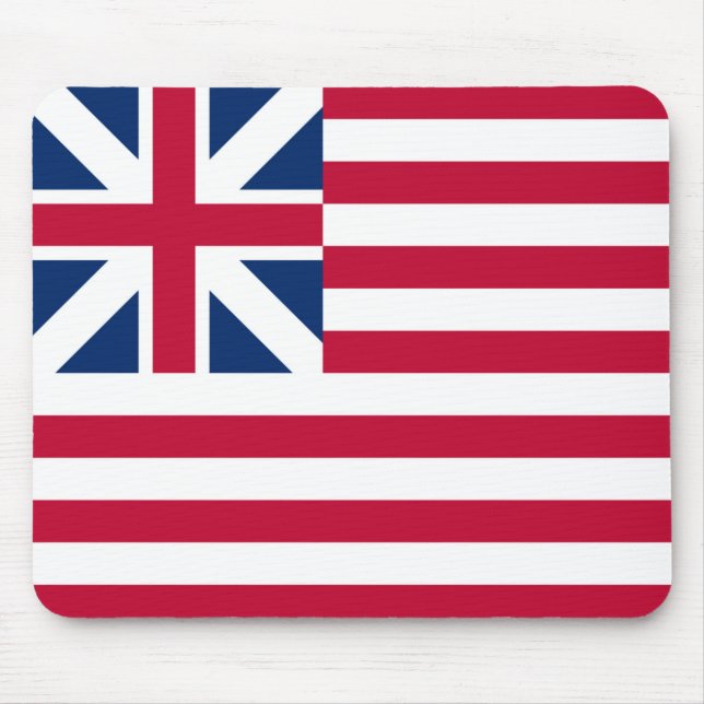 Mousepad Grand Union, 1ª Bandeira dos EUA das Colônias (Frente)