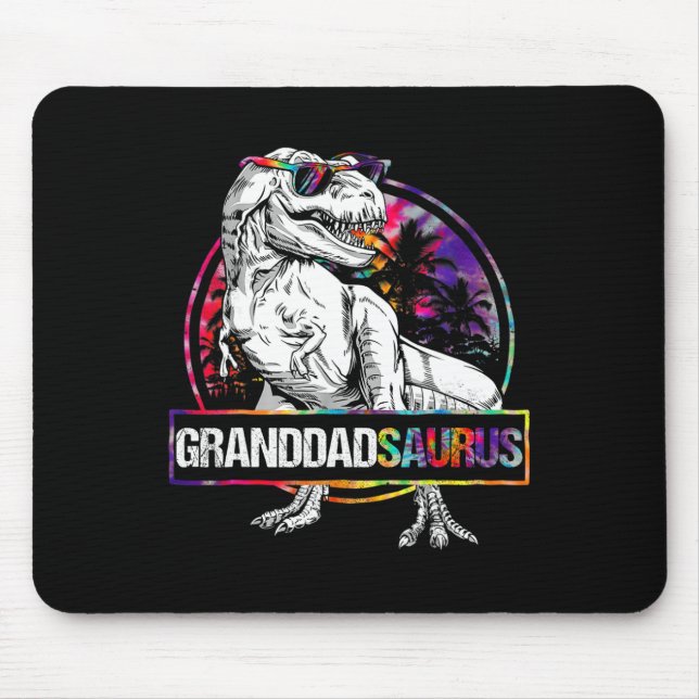 Mousepad Granddadsaurus Dinossauro Vô Saurus Presente Combi (Frente)
