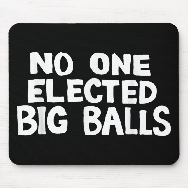 Mousepad Grande Armário Anti-Trump Eleito (Frente)
