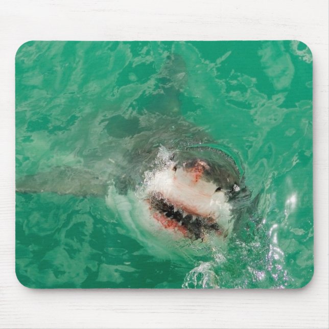 Mousepad Grande branco Shark1 (Frente)