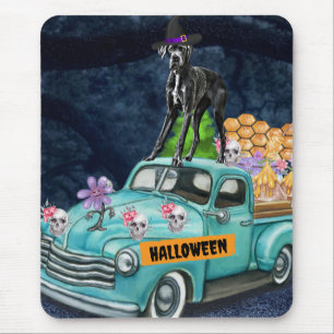 Mousepad Grande Cão Dinamarquês Noite Assustadora De Hallow