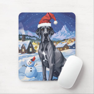 Mousepad Grande Dança Terra de Maravilhas de Natal Alegria