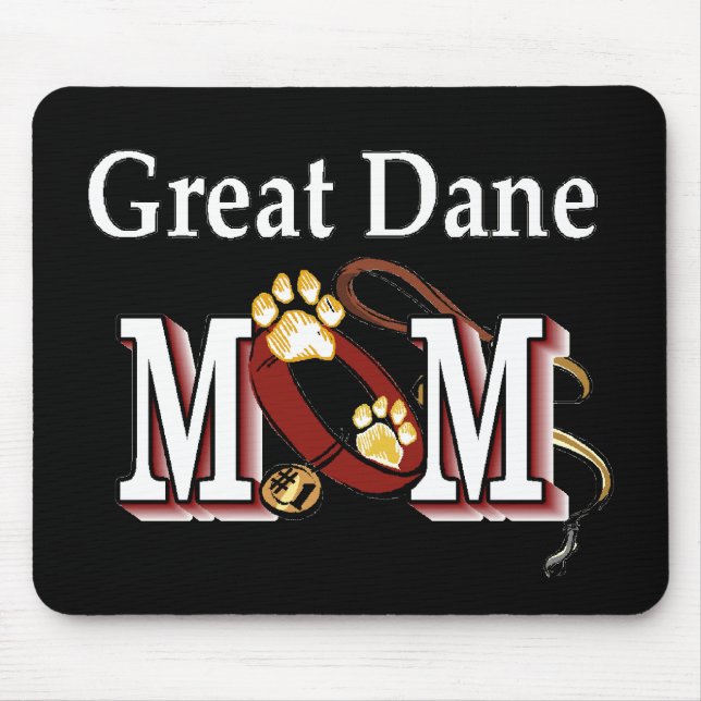 Mousepad Grande Dane Mãe Difts (Frente)