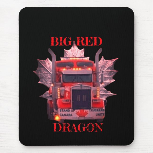 MOUSEPAD GRANDE DRAGÃO VERMELHO (Frente)
