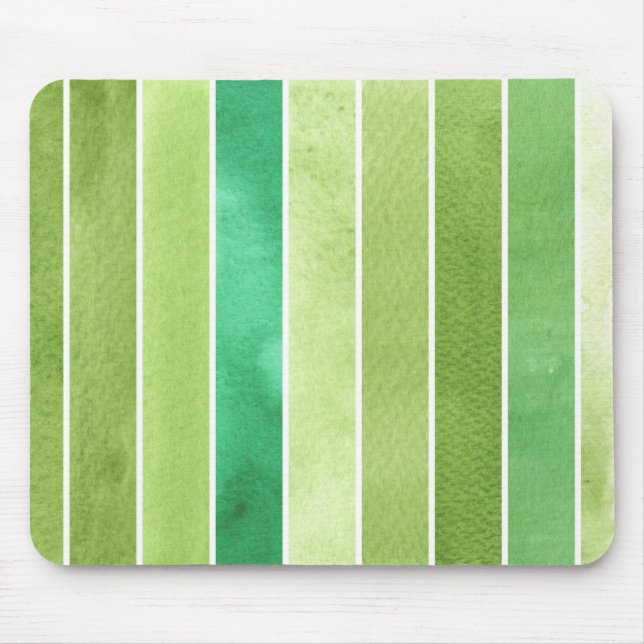 Mousepad grande fundo verde da aguarela - aguarela (Frente)
