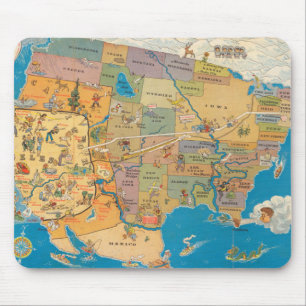 Mousepad "Grande!" Los Angeles e Estados Unidos