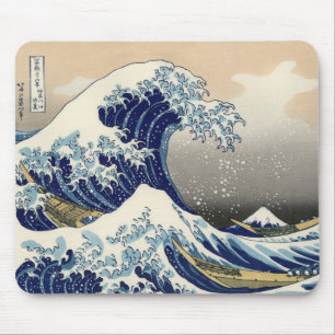 Mousepad Grande Onda de Kanagawa e Monte Fuji Mar do Japão