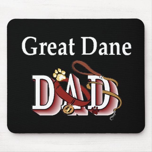 Mousepad Grandes presentes de Pai Dane (Frente)