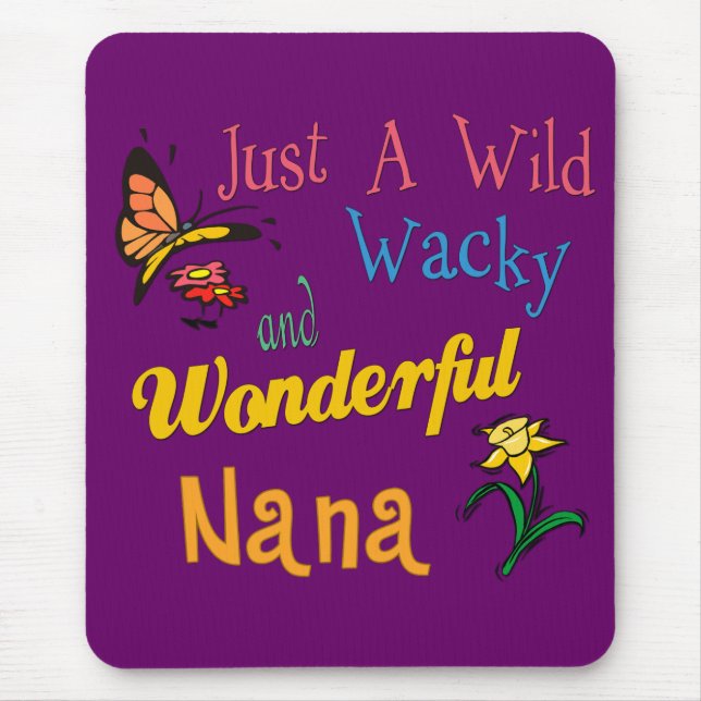 Mousepad Grandes presentes para Nanas (Frente)
