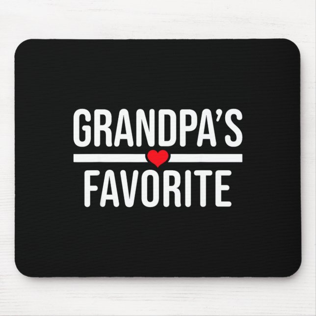 Mousepad Grandpa's Favorite  (Frente)