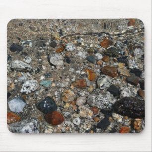 Mousepad Granite Pebbles no lago Tenaya em Yosemite